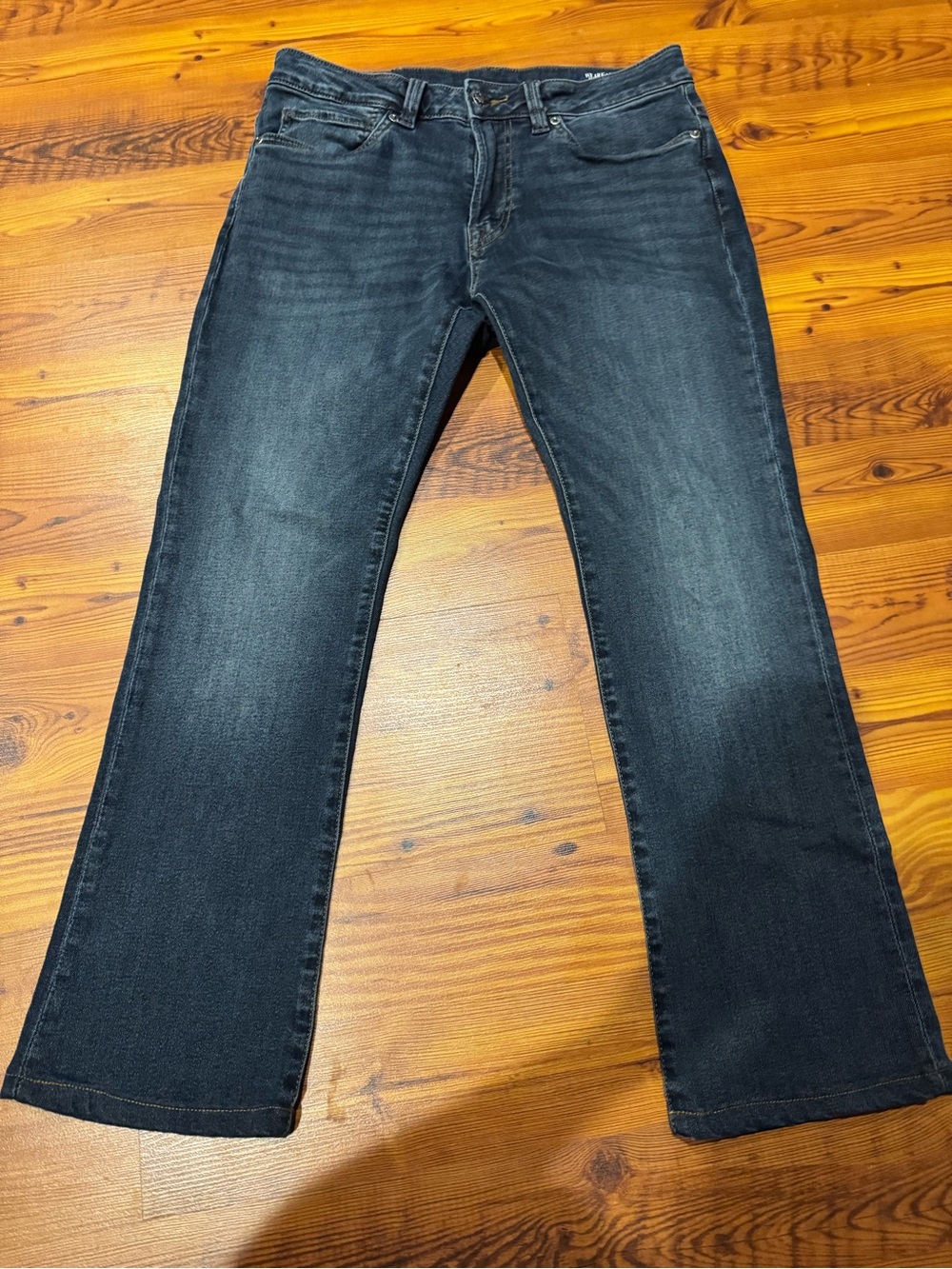 Buffalo David Bitton Men's Dark Gray Bootcut Jeans